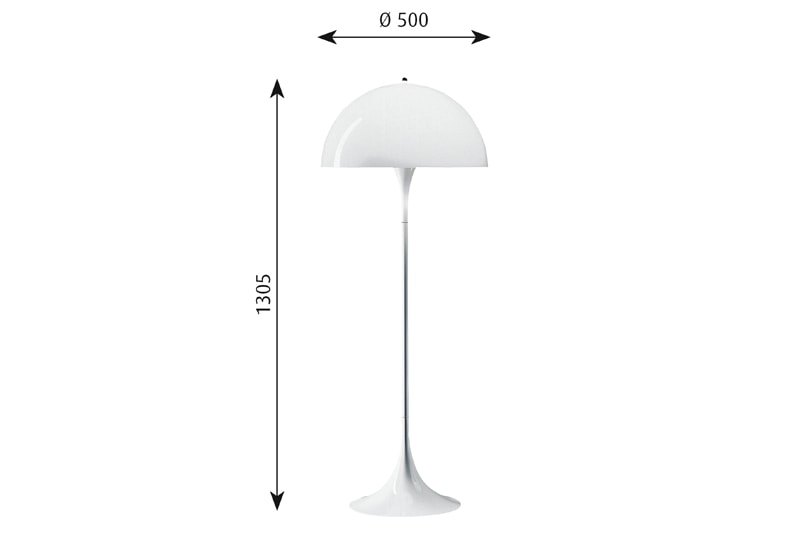 luminaire suspension lumière lampe lampadaire panthella verner panton louis poulsen danemark design maison nordik paris