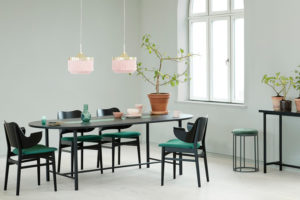 danish modern mid century vintage teck palissandre rio années 50 années 60 années 70 mobilier meuble ancien danois danemark scandinave maison nordik paris meubles décoration design editeur warm nordik designer hans-agne jakobsson suspension modèle fringe éclairage lampe lumière plaffonnier lampe avec des franges luminaire suédois