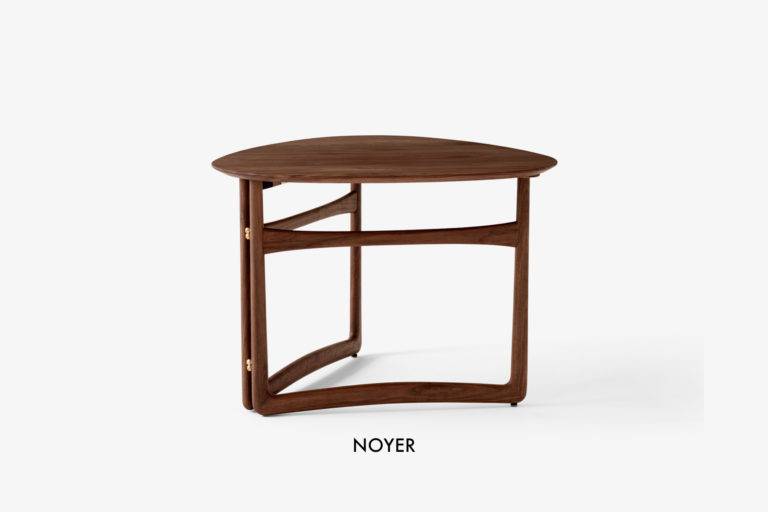 Table Basse ‘Drop Leaf’ Hvidt & Mølgaard