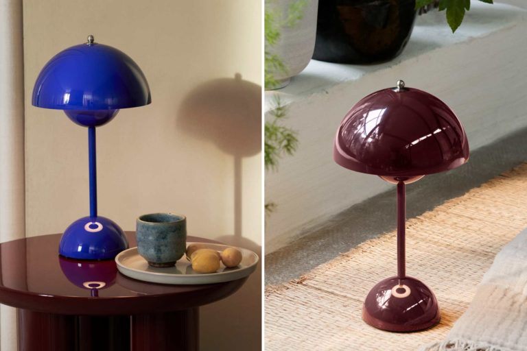 Lampe de Table Portable ‘Flowerpot’
