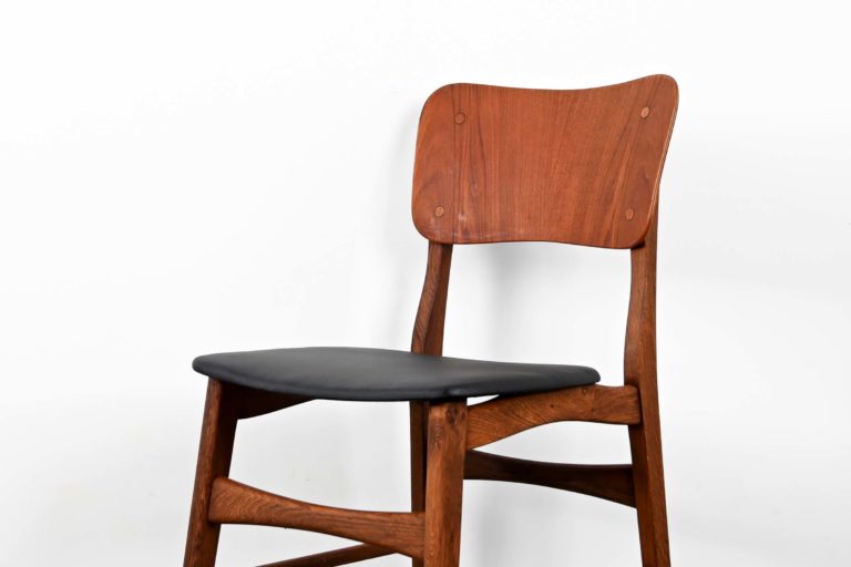 4 Chaises de Table en Teck ‘Ib Kofoed Larsen’