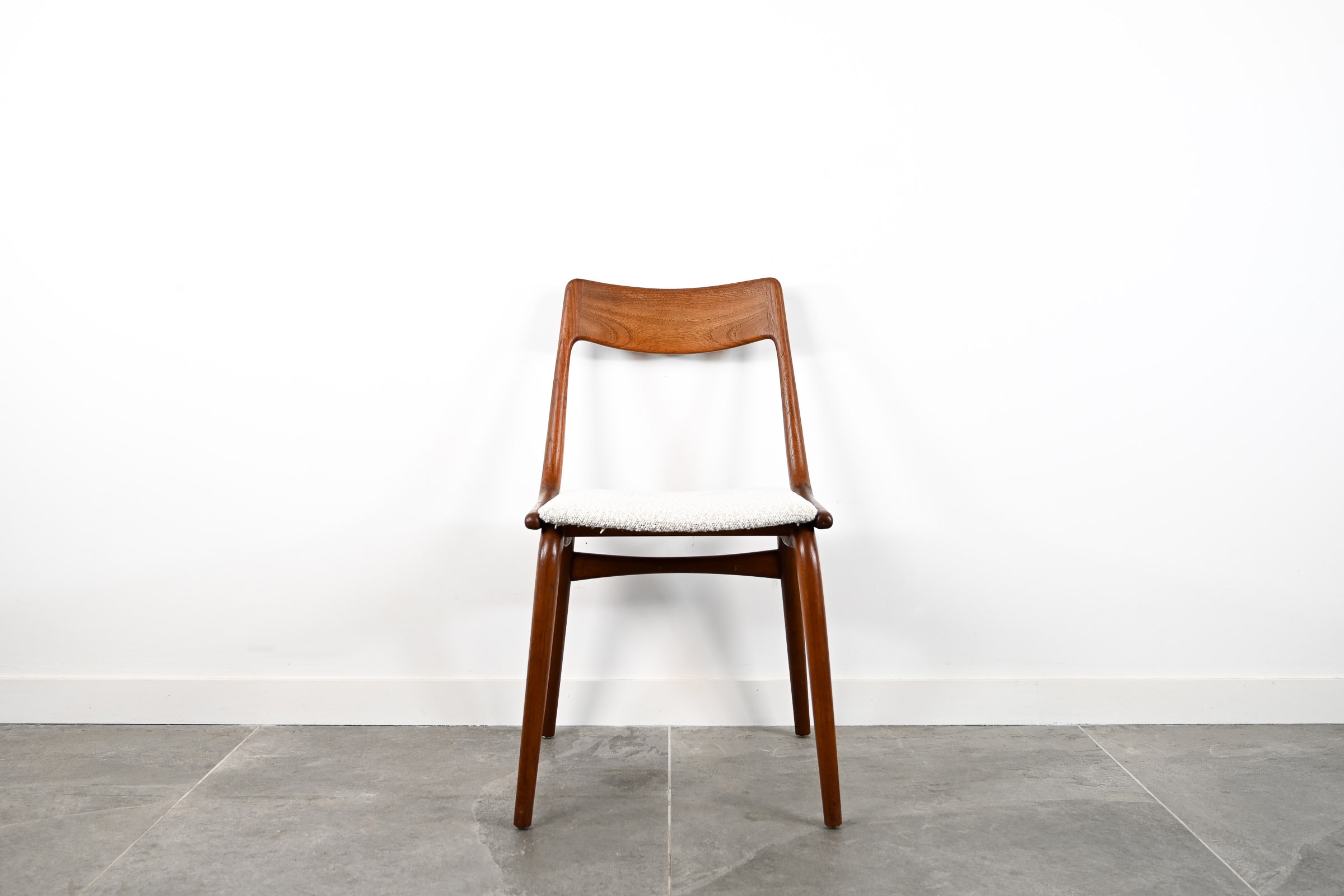 4 Chaises de Table ‘Boomerang’ Alfred Christensen