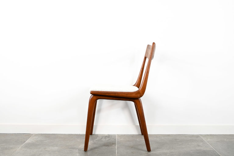 4 Chaises de Table ‘Boomerang’ Alfred Christensen
