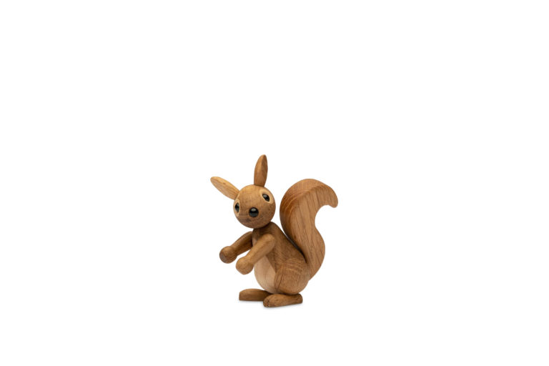 Figurines en Bois ‘Hazel’ & ‘Peanut’