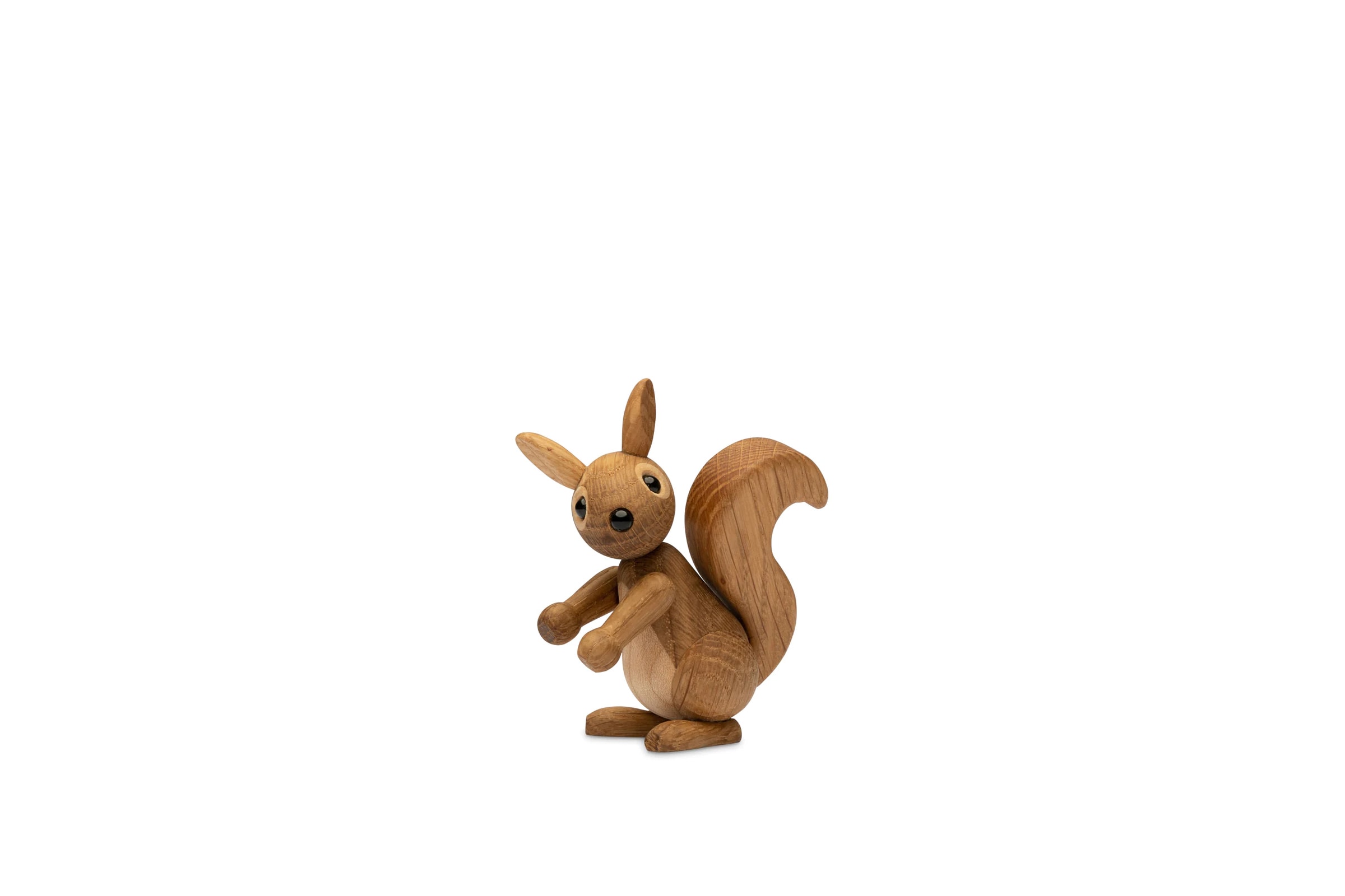Figurines en Bois ‘Hazel’ & ‘Peanut’
