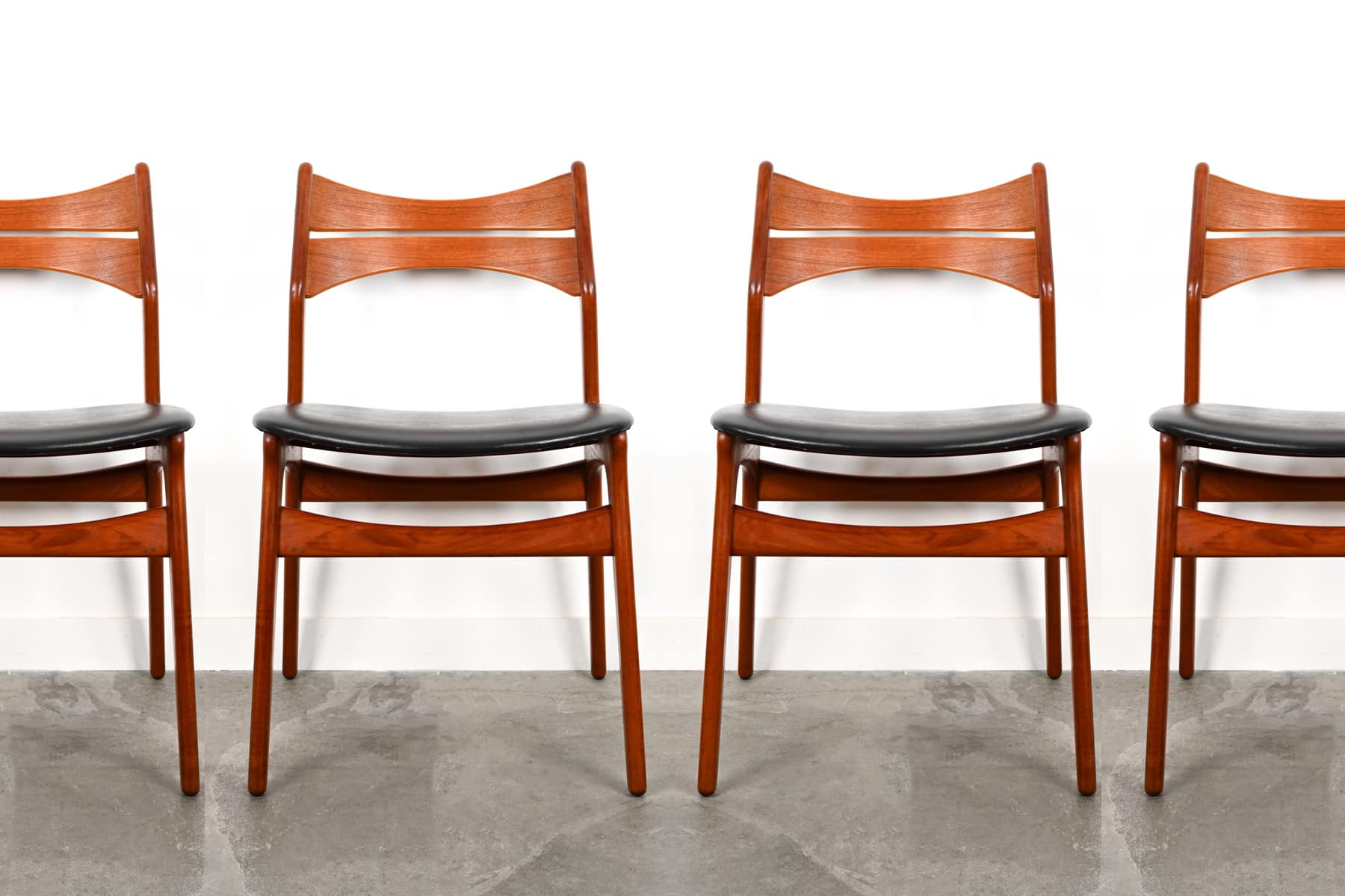6 Chaises de Table ‘Erik Buch’