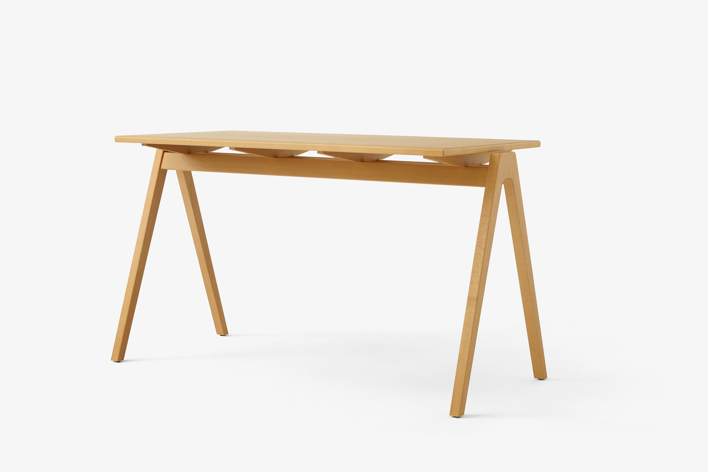 Table/bureau en hêtre modèle: ‘Daystack’