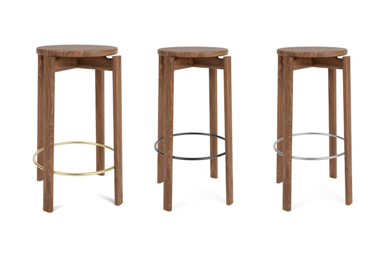 Tabouret en bois modèle: ‘Passage Bar’