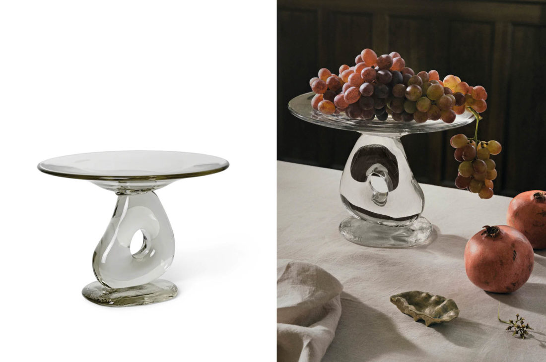 danish modern mid century vintage mobilier en teck palissandre rio années 50 années 60 années 70 mobilier meuble ancien danois danemark scandinave maison nordik paris meubles décoration design nordique éditeur designer bougeoir argenté chrome doré laiton pack de 3 bougies Werner Stoff Design Hans Nagel maison nordik paris ferm living centre de table damo