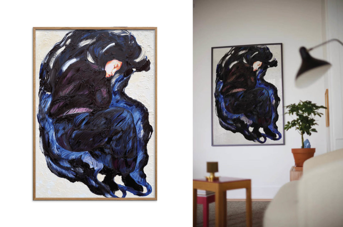 danish modern vintage teck palissandre rio années 50 années 60 années 70 mobilier meuble ancien danois danemark scandinave maison nordik paris meubles décoration design designer éditeur poster sous cadre art sérigraphie paper collective lolita pelegrime