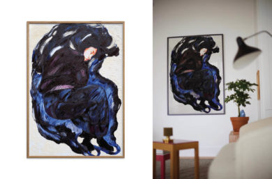 danish modern vintage teck palissandre rio années 50 années 60 années 70 mobilier meuble ancien danois danemark scandinave maison nordik paris meubles décoration design designer éditeur poster sous cadre art sérigraphie paper collective lolita pelegrime