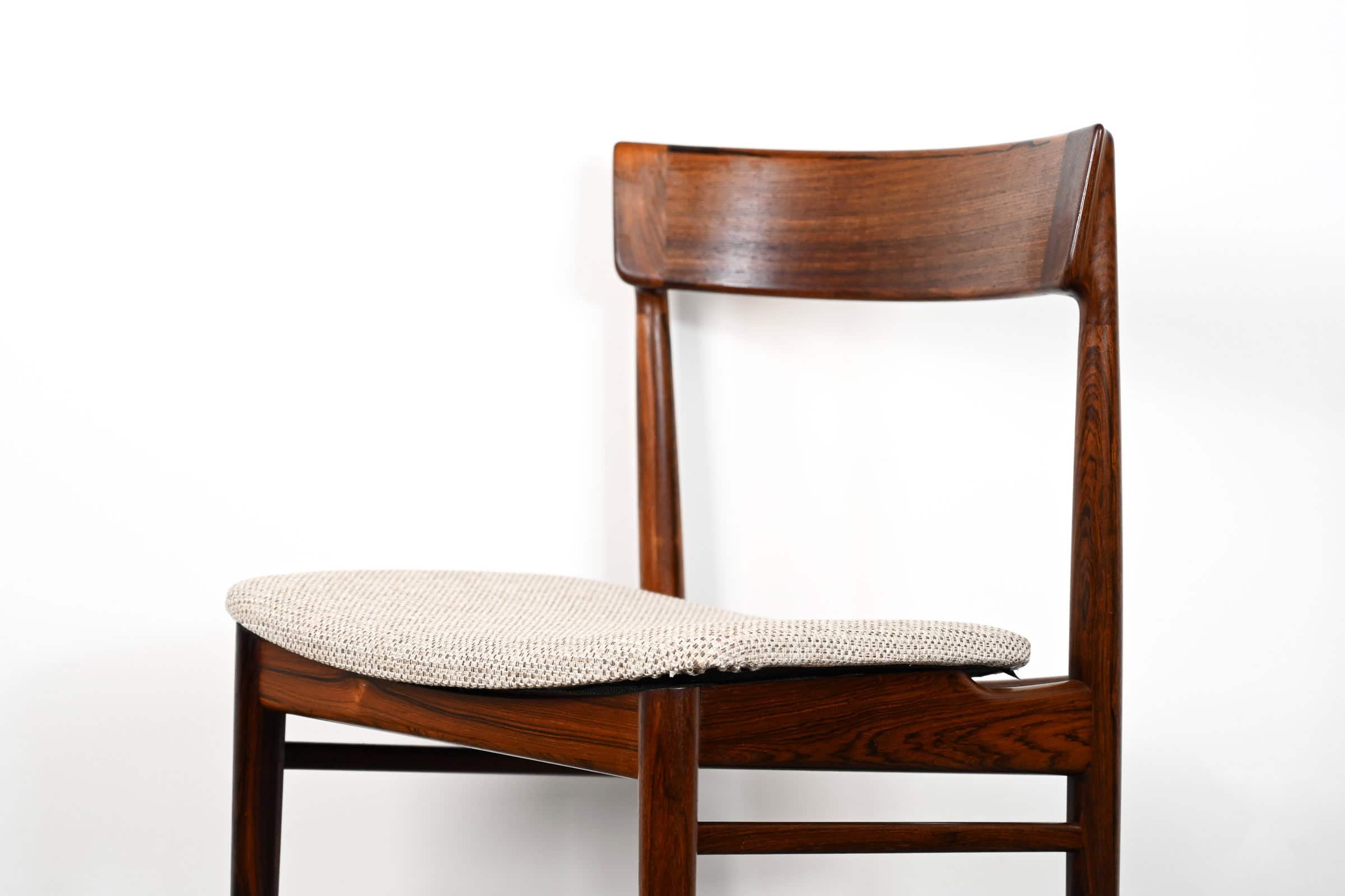 6 Chaises de Table en Palissandre Rio ‘Harry Ostergaard’