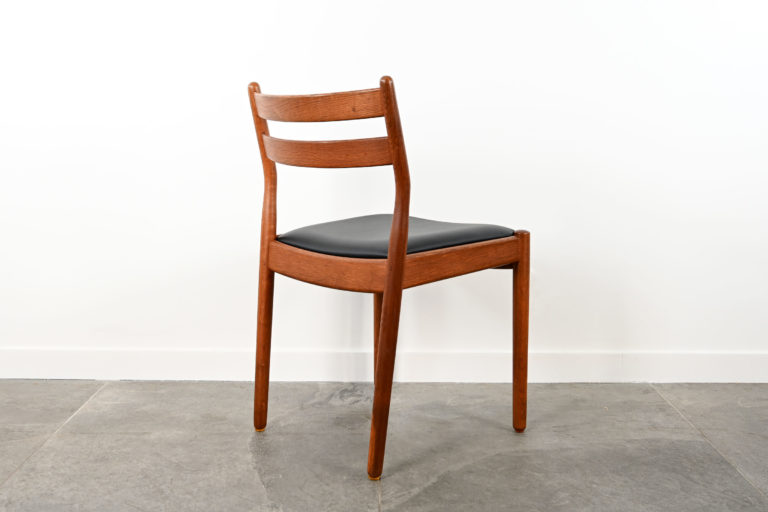 5 Chaises de Table en Chêne