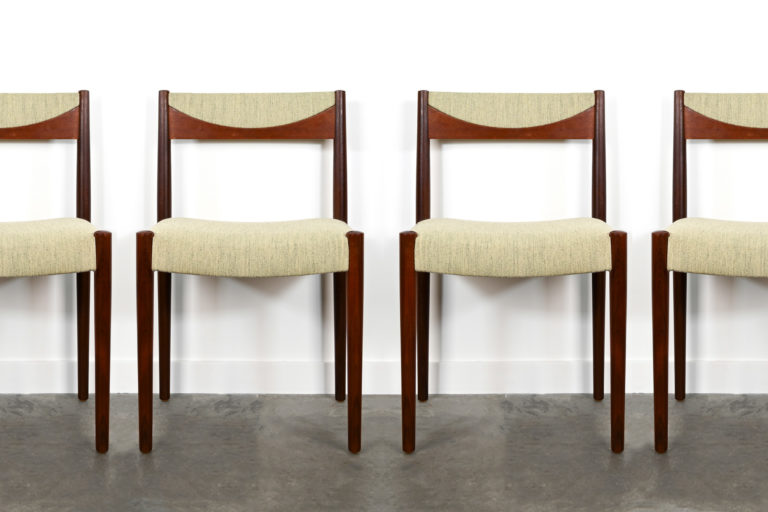 6 Chaises de Table en Teck