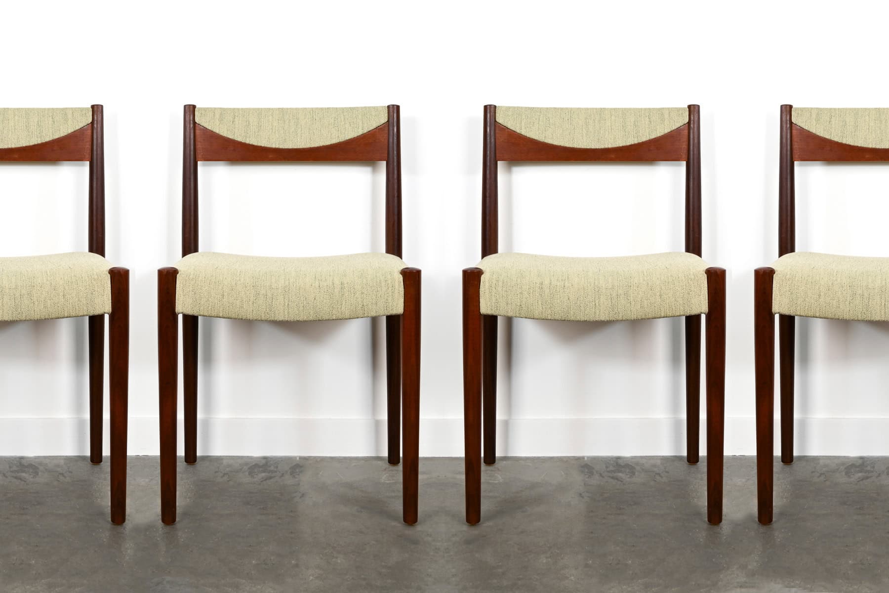 6 Chaises de Table en Teck