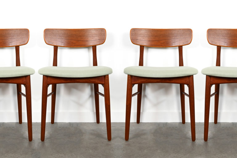 6 Chaises de Table en Teck