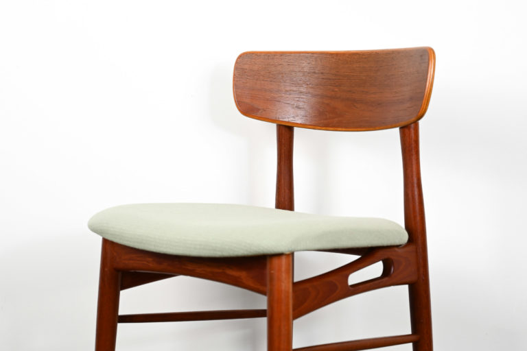 6 Chaises de Table en Teck