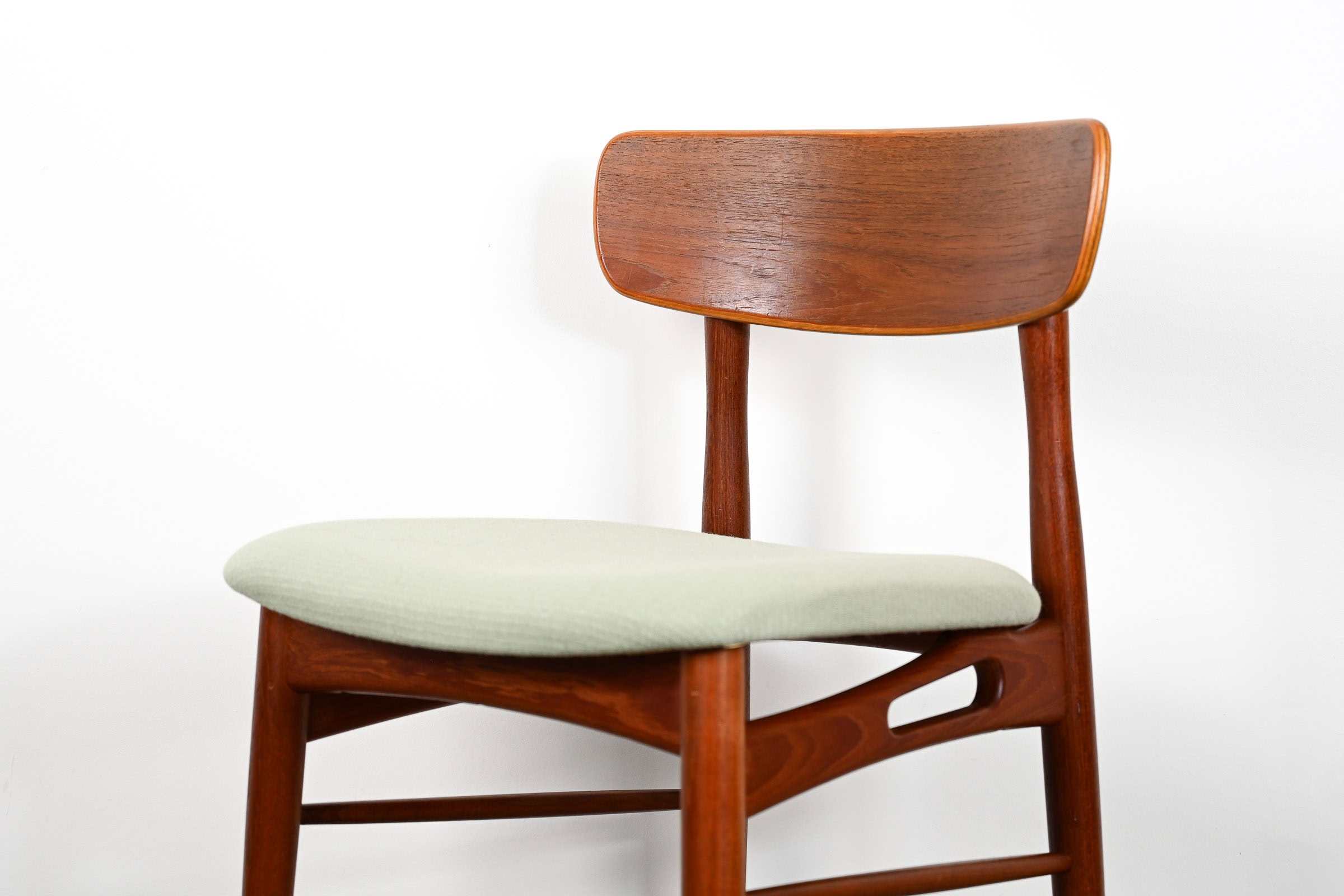 6 Chaises de Table en Teck