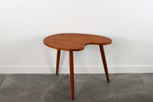 danish modern mid century vintage teck palissandre rio années 50 années 60 années 70 mobilier meuble ancien danois danemark scandinave maison nordik paris meubles décoration design éditeur 2 tables d'appoints en teck table basse coffee table bout de canapé