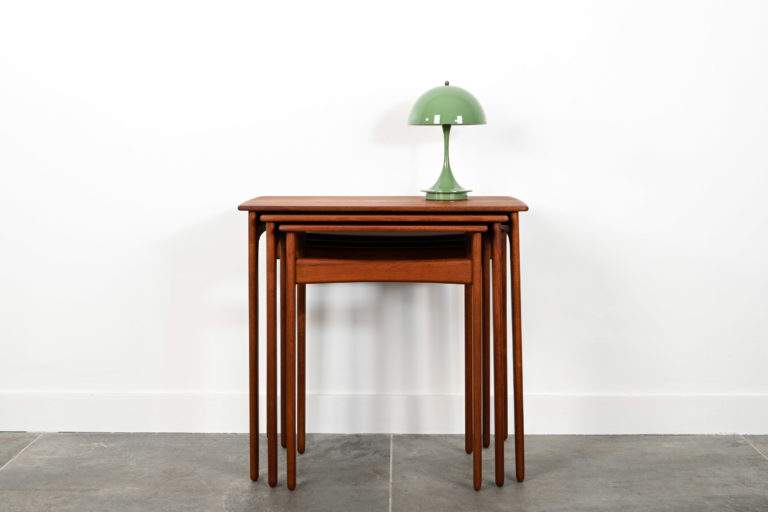 3 Tables Gigognes en Teck