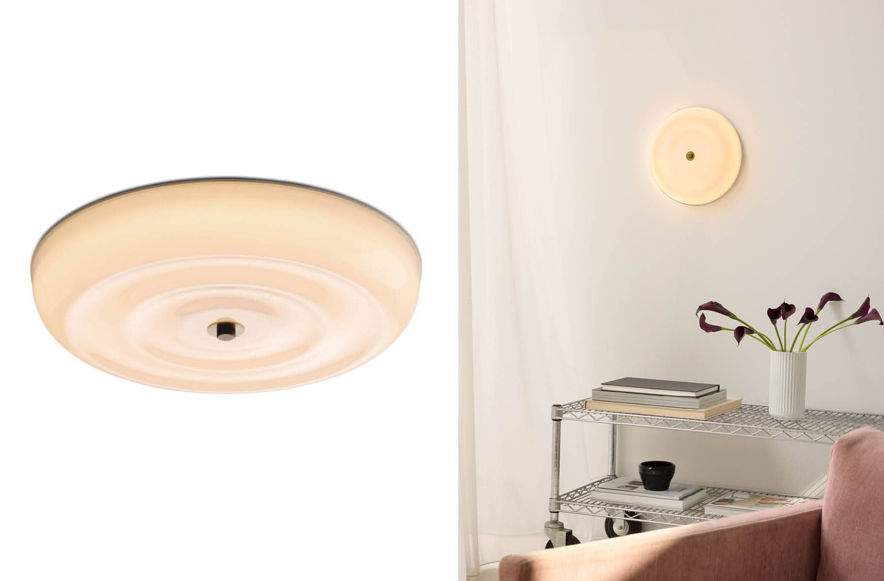 Plafonnier / Applique ‘Wave’