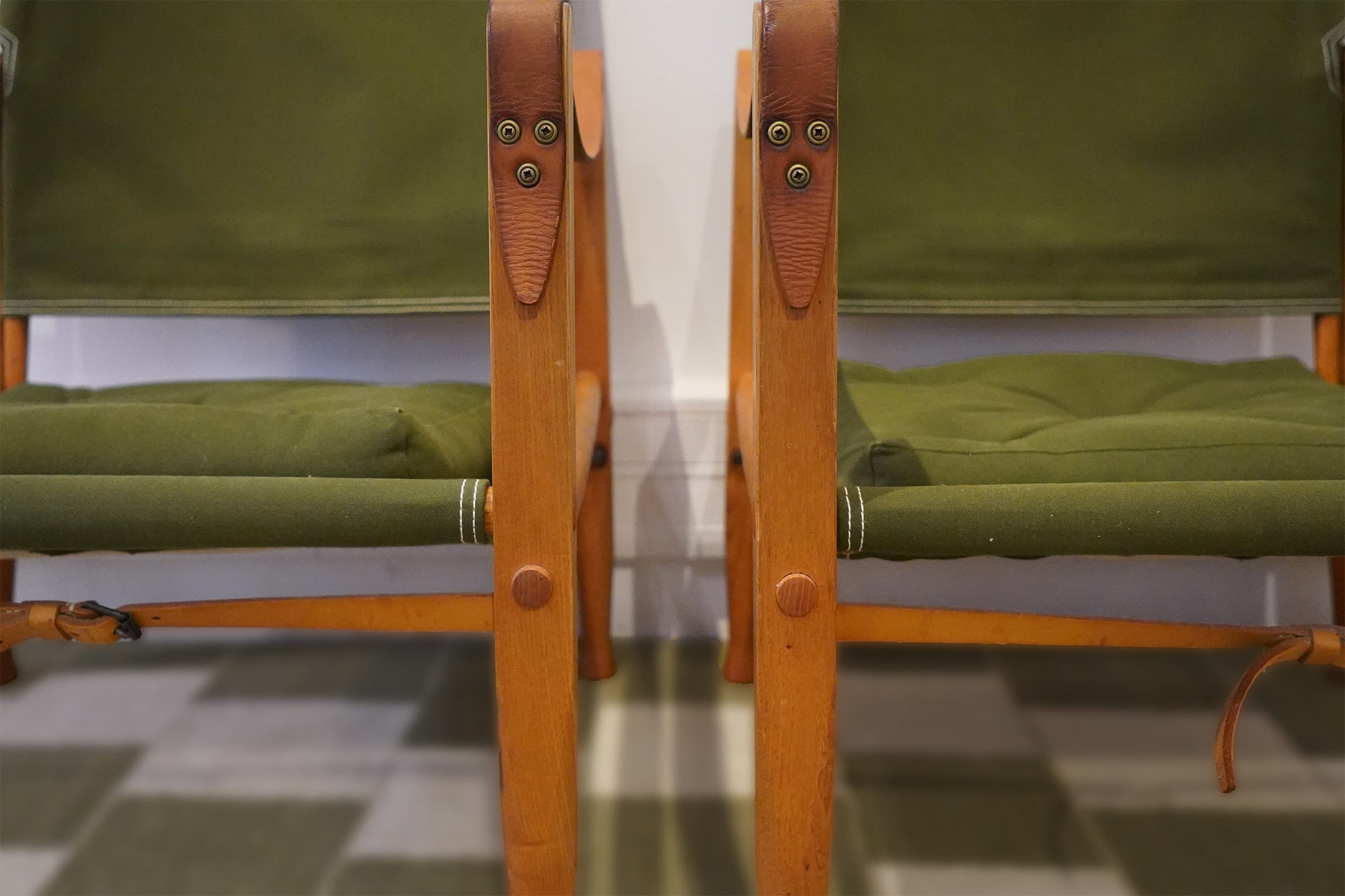 Fauteuils Safari de Kaare Klint