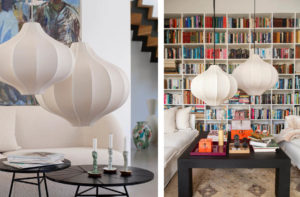 danish modern vintage teck palissandre rio années 50 années 60 années 70 mobilier meuble ancien danois danemark scandinave maison nordik paris meubles décoration design designer oi soi oi luminaire suspension lampe cotton soie lustre raw sand onion raw silk