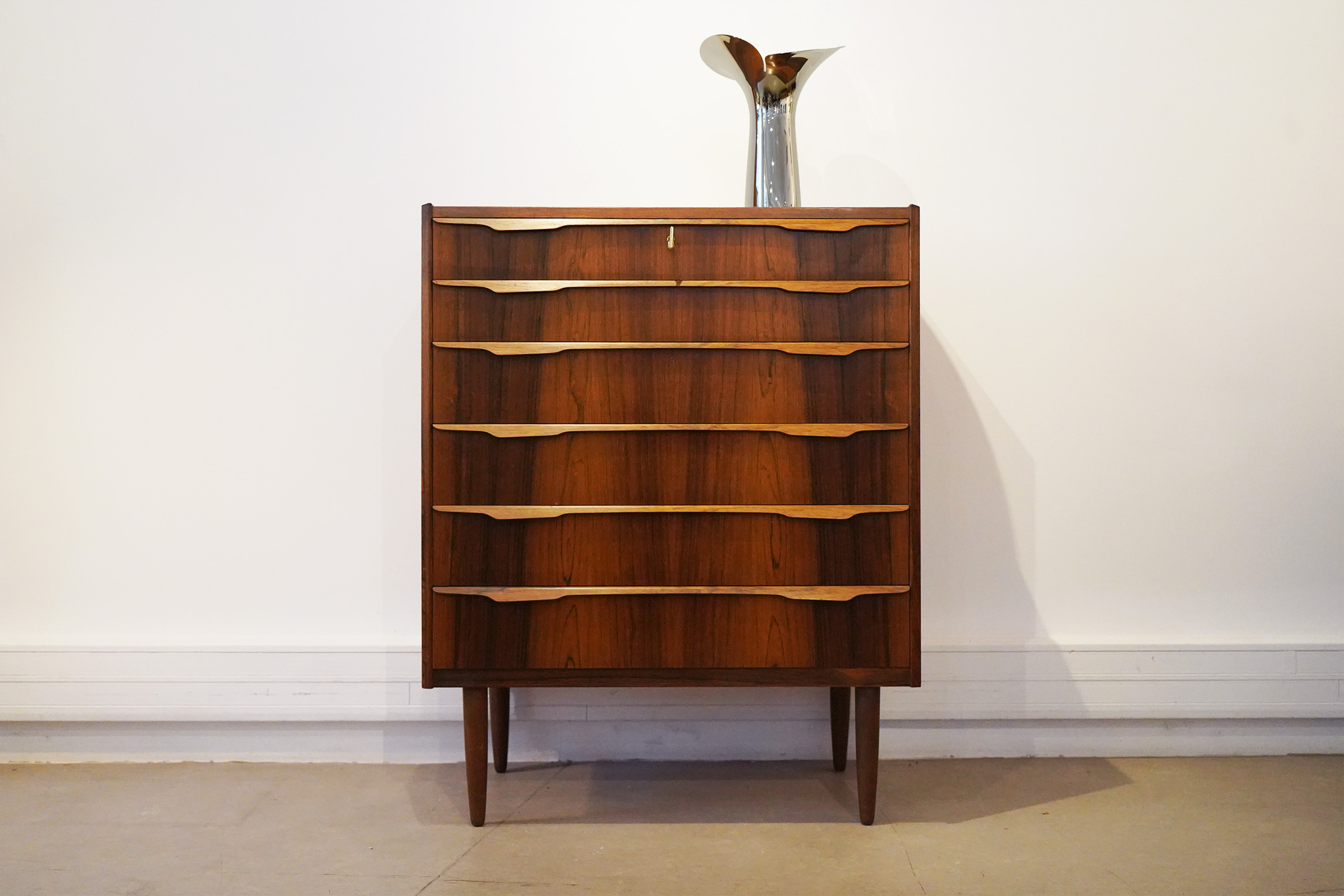 Commode 6 Tiroirs en Palissandre de Rio