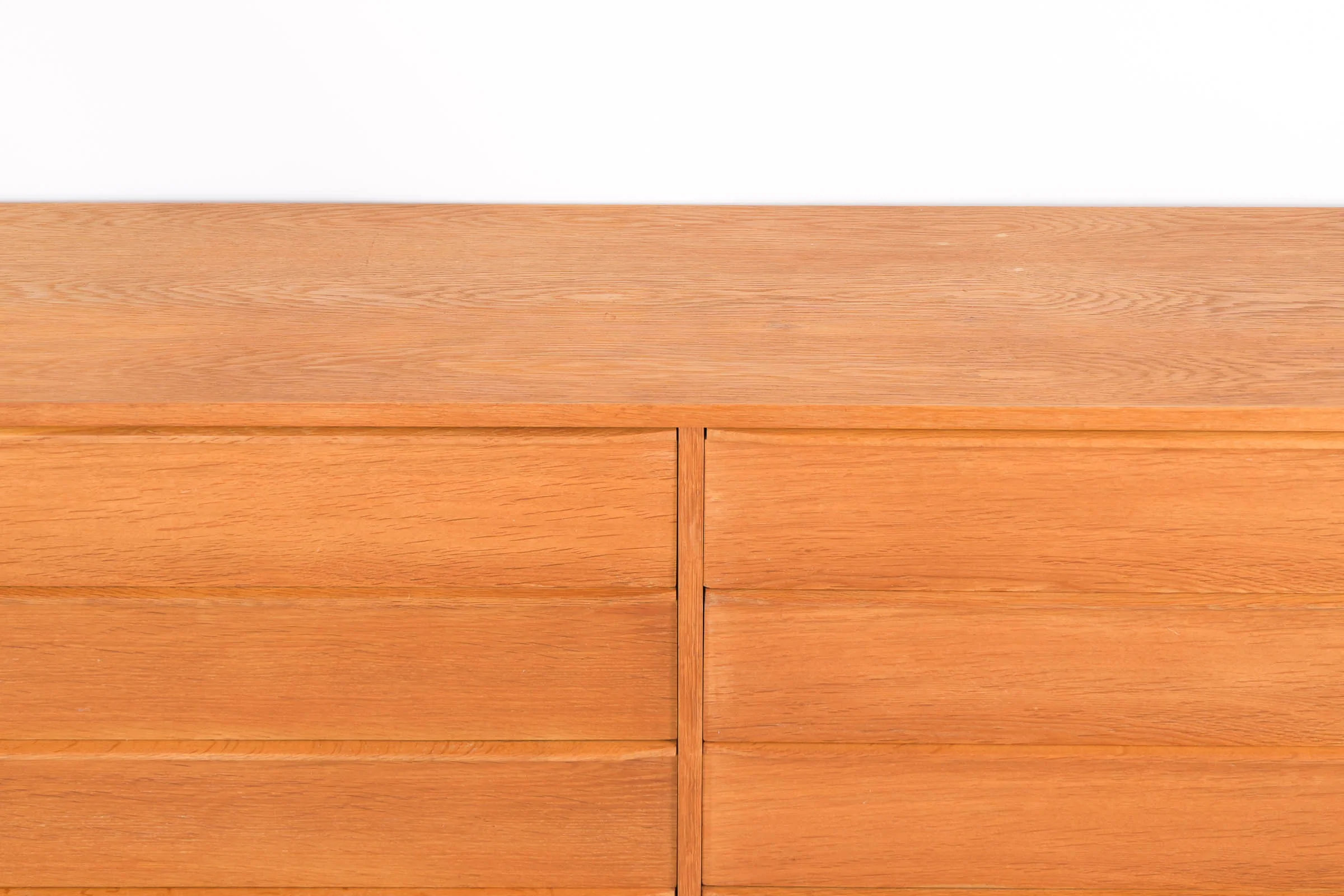 Commode Double 8 Tiroirs en Chêne