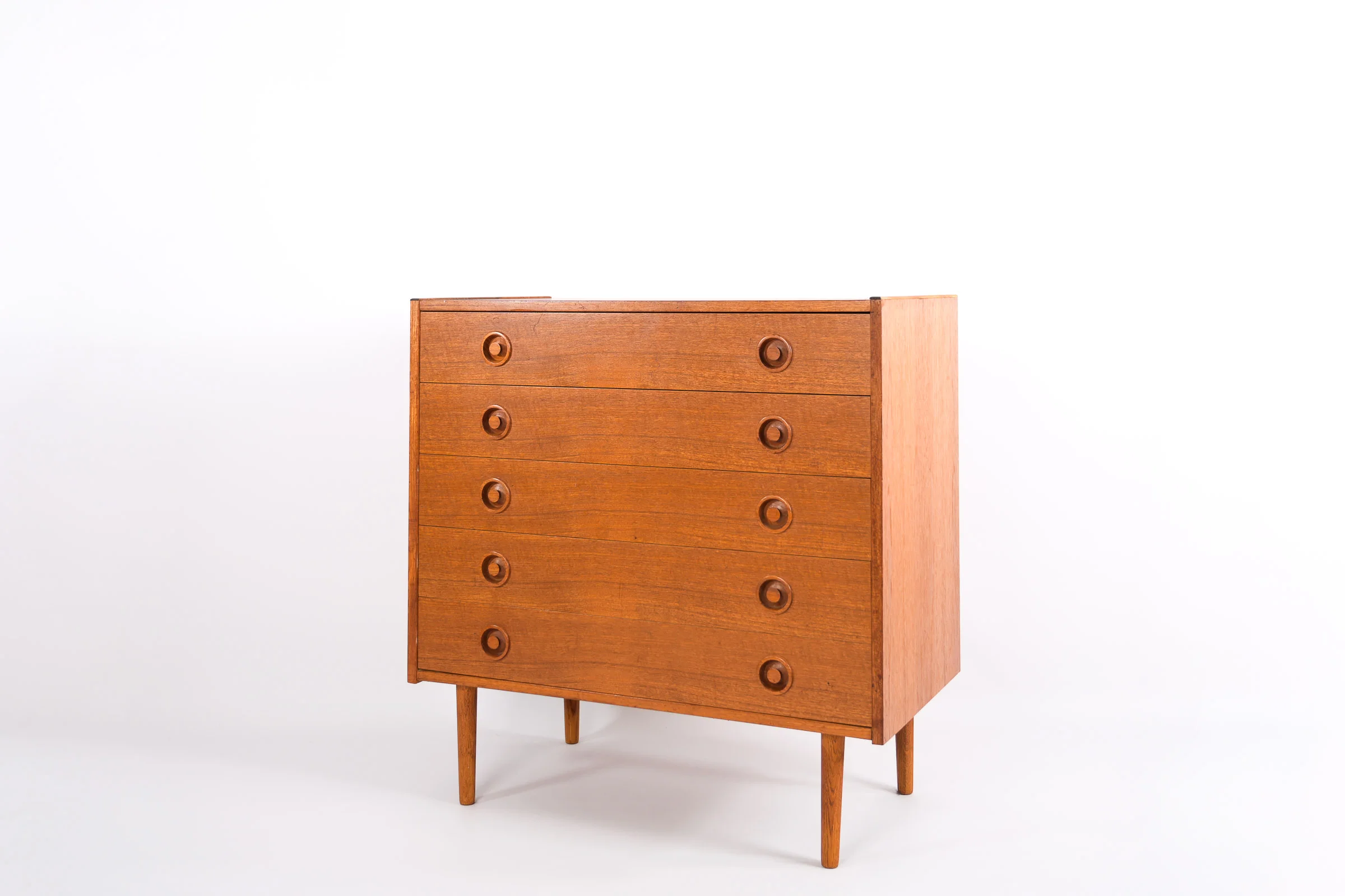 Commode 5 Tiroirs en Chêne