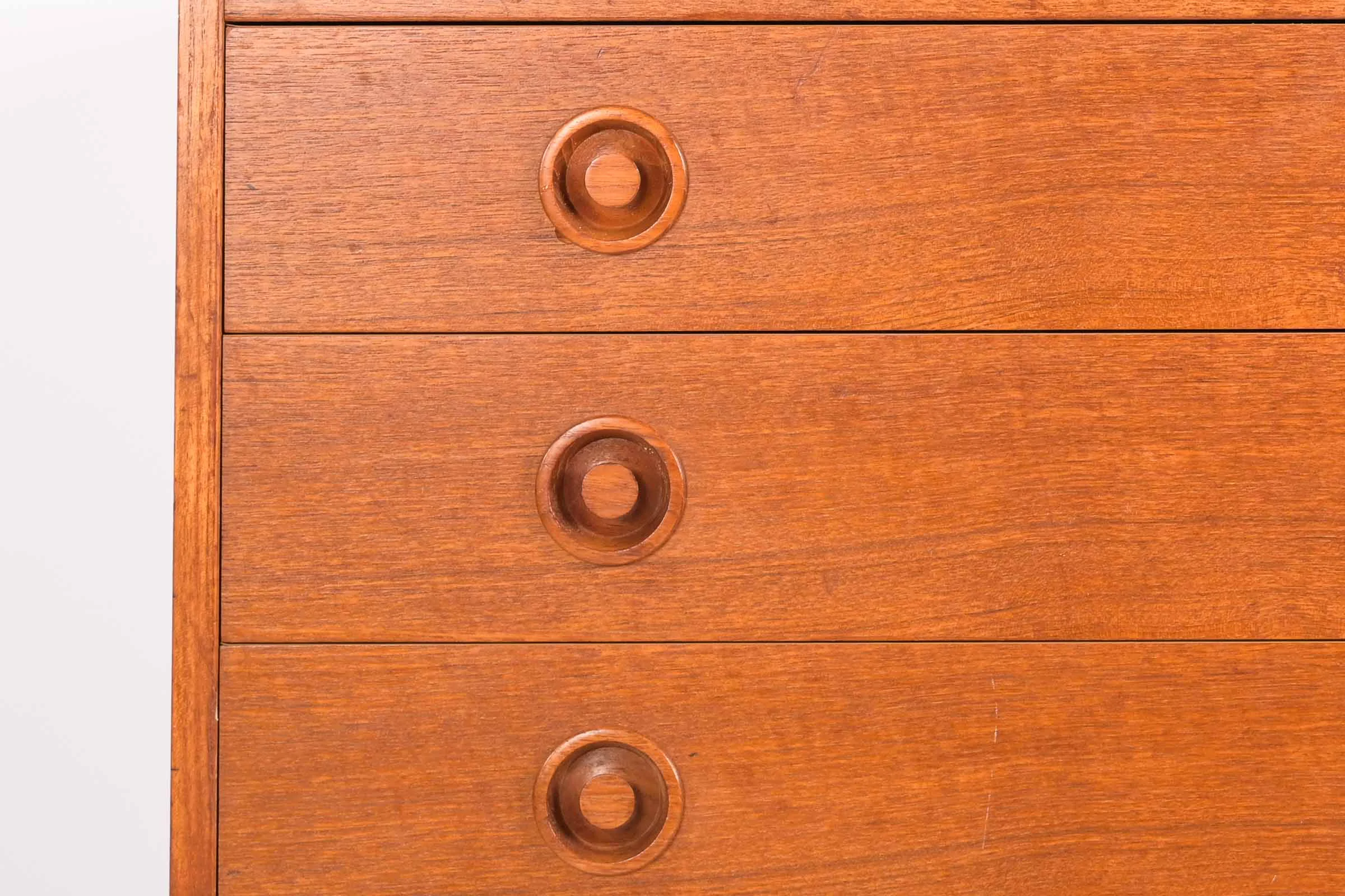 Commode 5 Tiroirs en Chêne