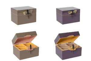 danish modern mid century vintage mobilier en teck palissandre Rio années 50 années 60 années 70 mobilier meuble ancien danois Danemark scandinave maison nordik paris meubles décoration design nordique éditeur designer marque Oi Soi Oi boite à bijoux Dragonfly en bois laqué 3 tailles et plusieurs coloris au choix