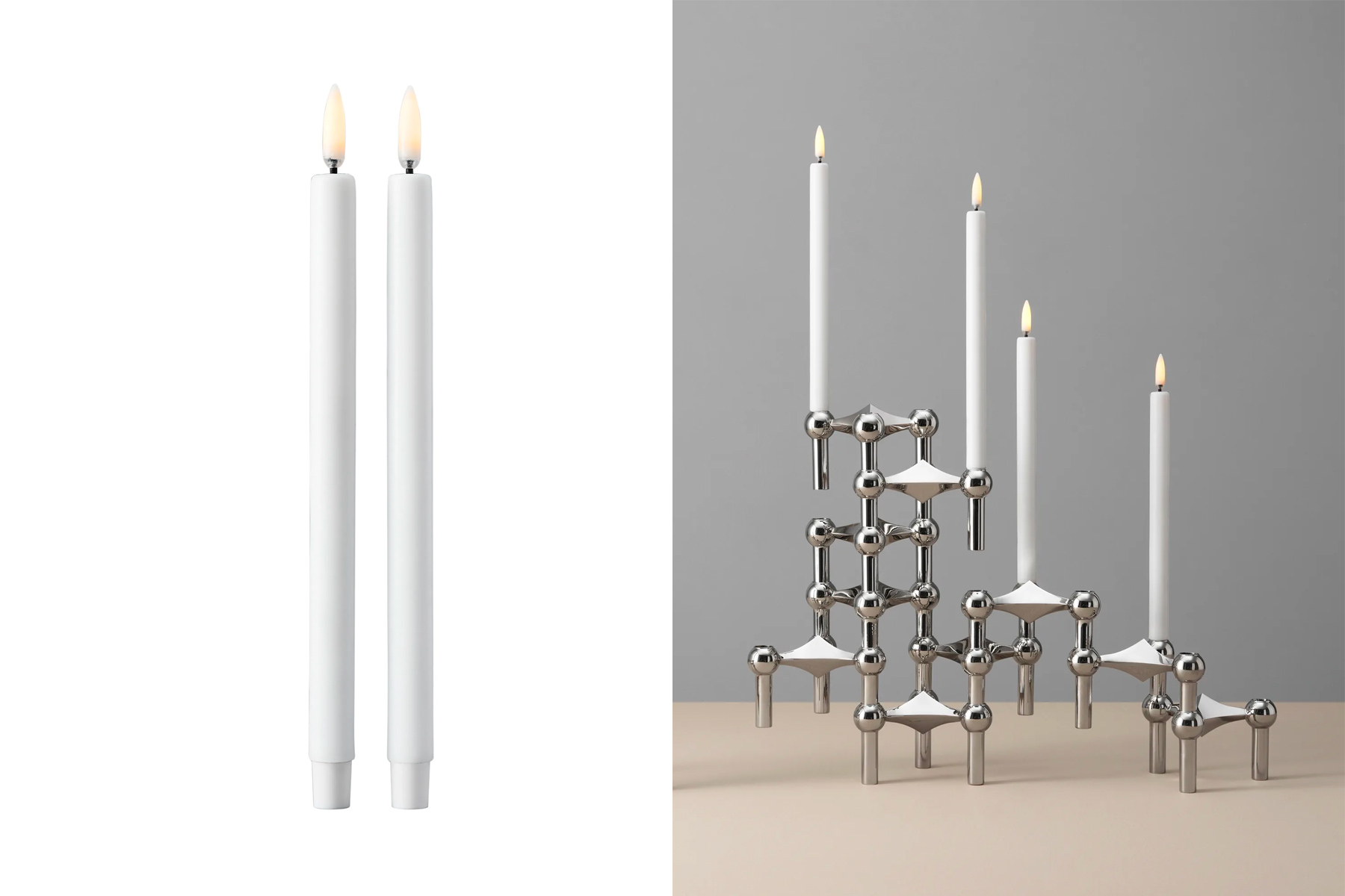 Bougies LED pour Bougeoirs Stoff