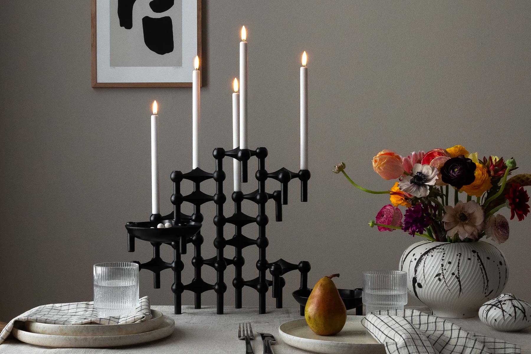 Bougies LED pour Bougeoirs Stoff