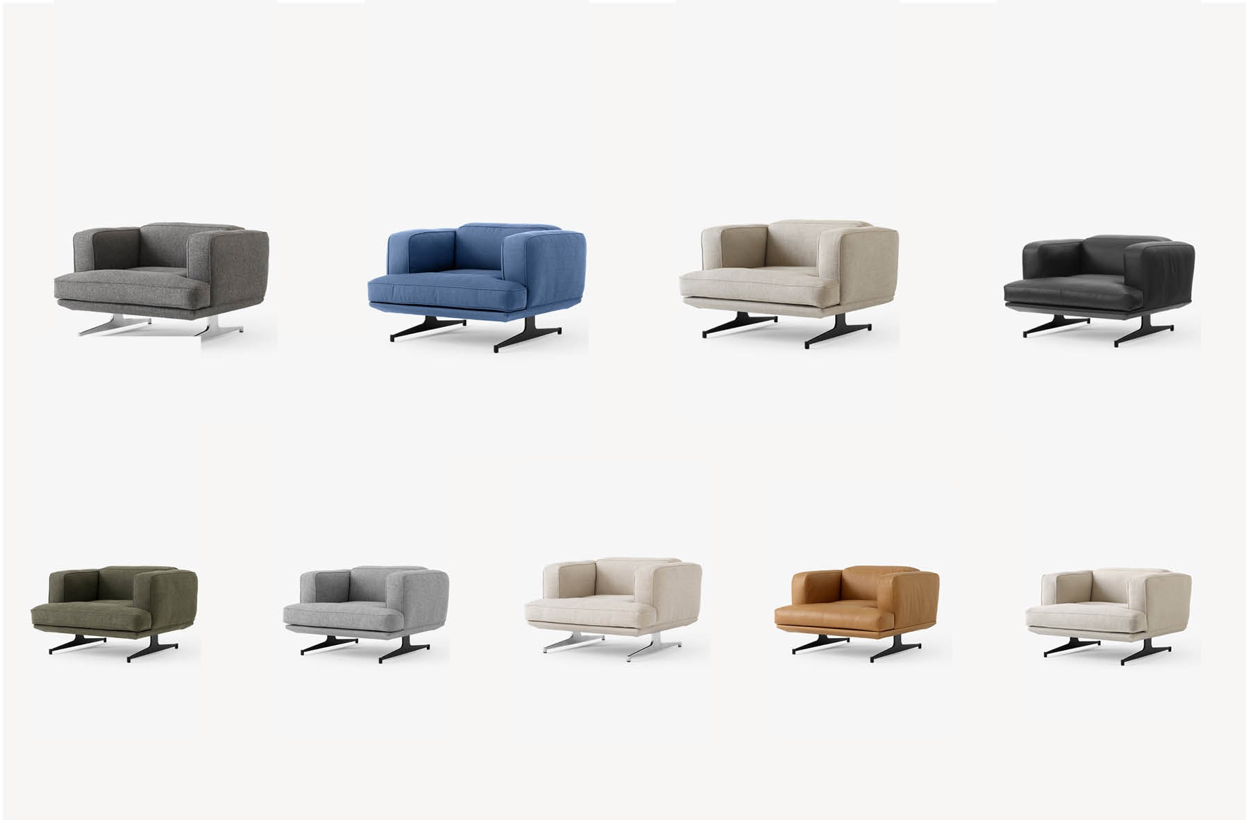 Fauteuil 'Inland AV21'</br> '&Tradition'. 9 Finitions – Image 3