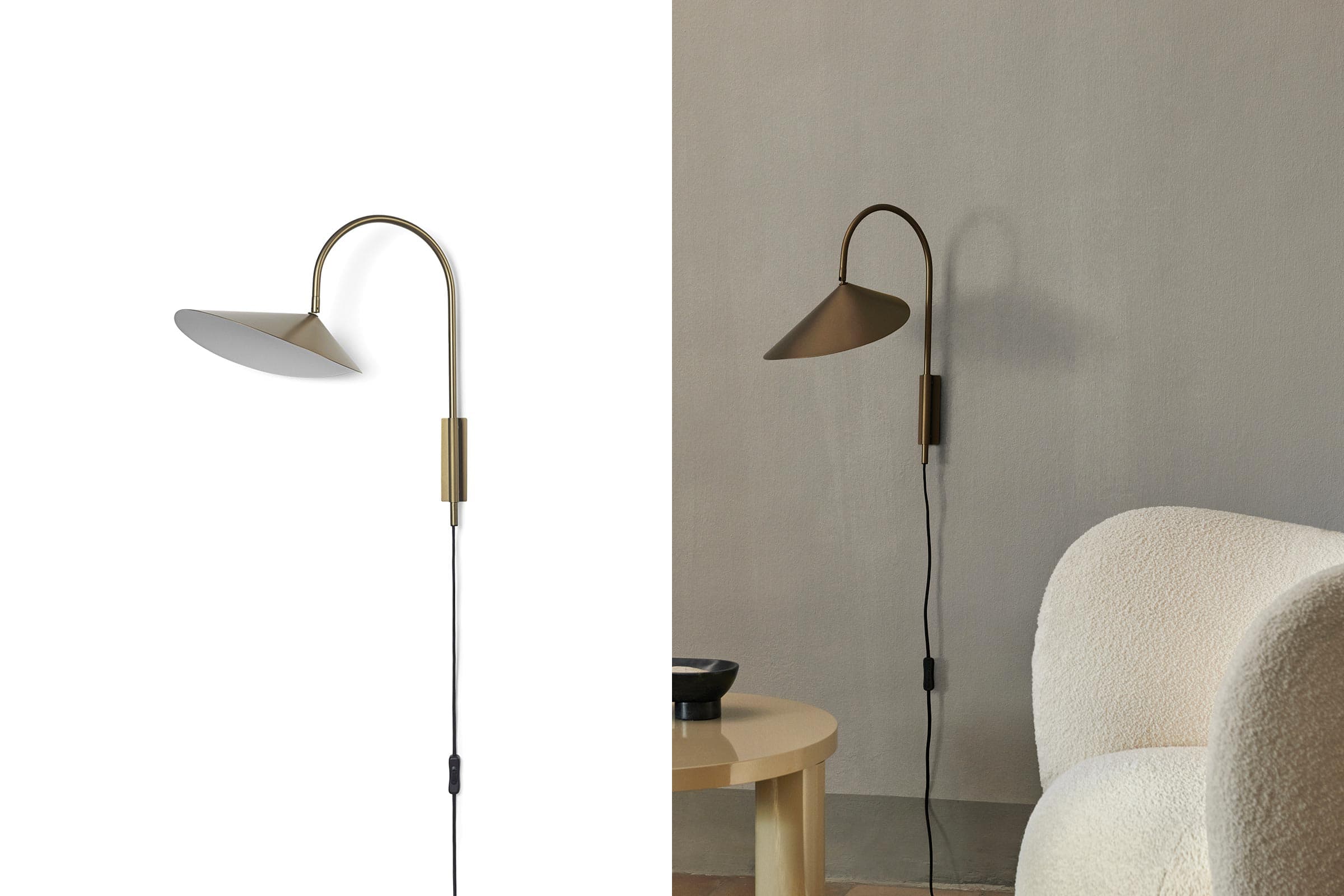 Applique Modèle 'Arum' </br>Marque 'Ferm Living'. 2 Tailles 3 Coloris – Image 6