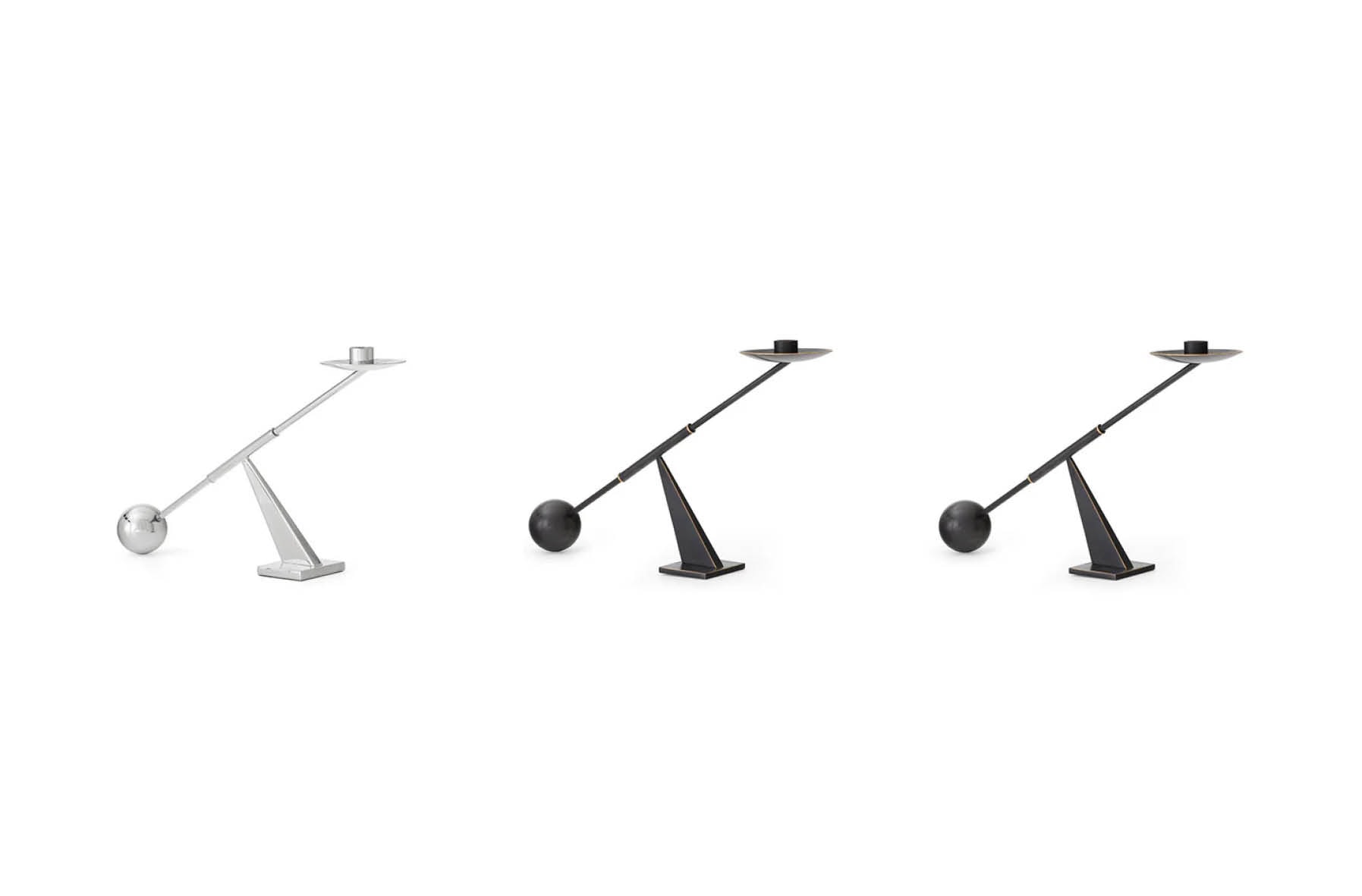Bougeoir 'Interconnect'</br> 'Audo Copenhagen' 2 tailles & 3 finitions au choix – Image 10