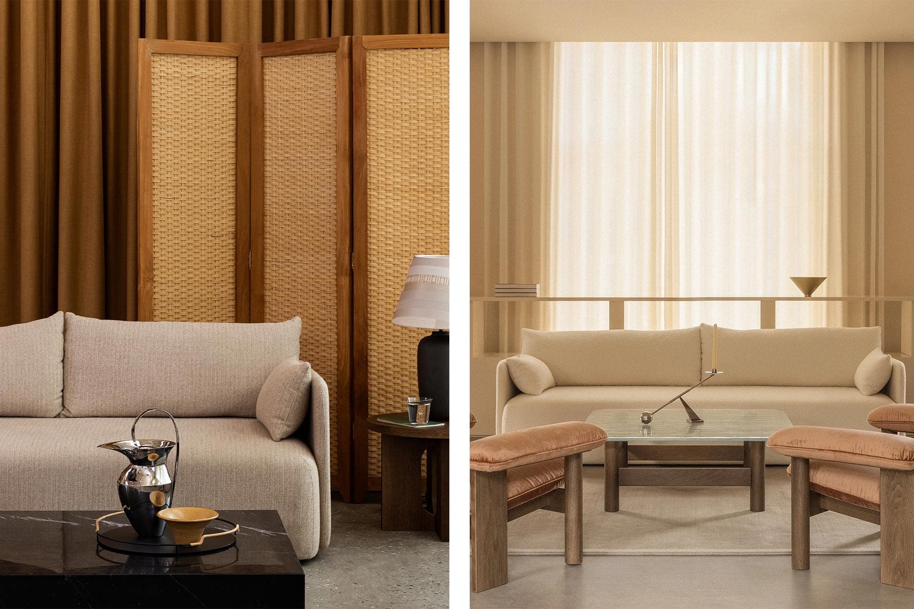 Canapé 'Offset'<br /> 'Audo Copenhagen' 1,2 & 3 places , Finitions au choix – Image 4