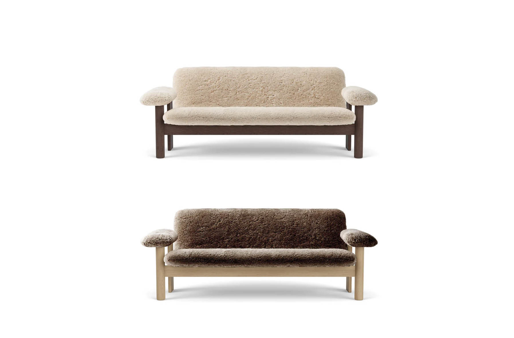 Canapé 'Brasilia' Mouton<br />'Audo Copenhagen' Finitions & couleurs au choix – Image 2