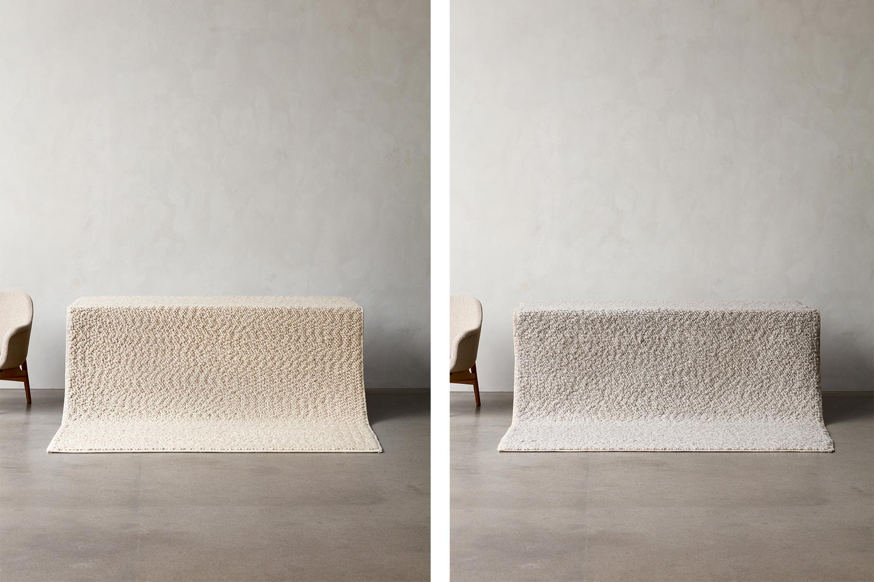 Tapis 'Gravel Rug' <br /> 'Audo Copenhagen' 2 finitions au choix – Image 4