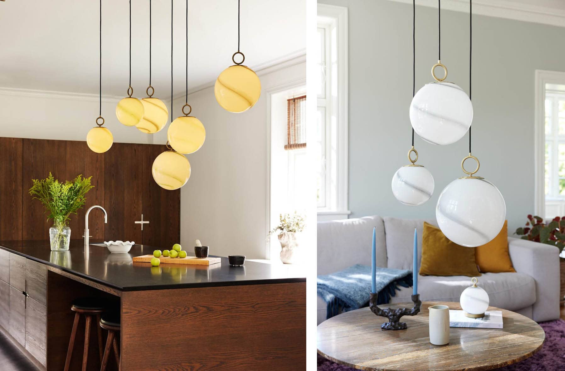 Suspension ‘Stockholm’</br>Marque: Halo Design. Plusieurs choix