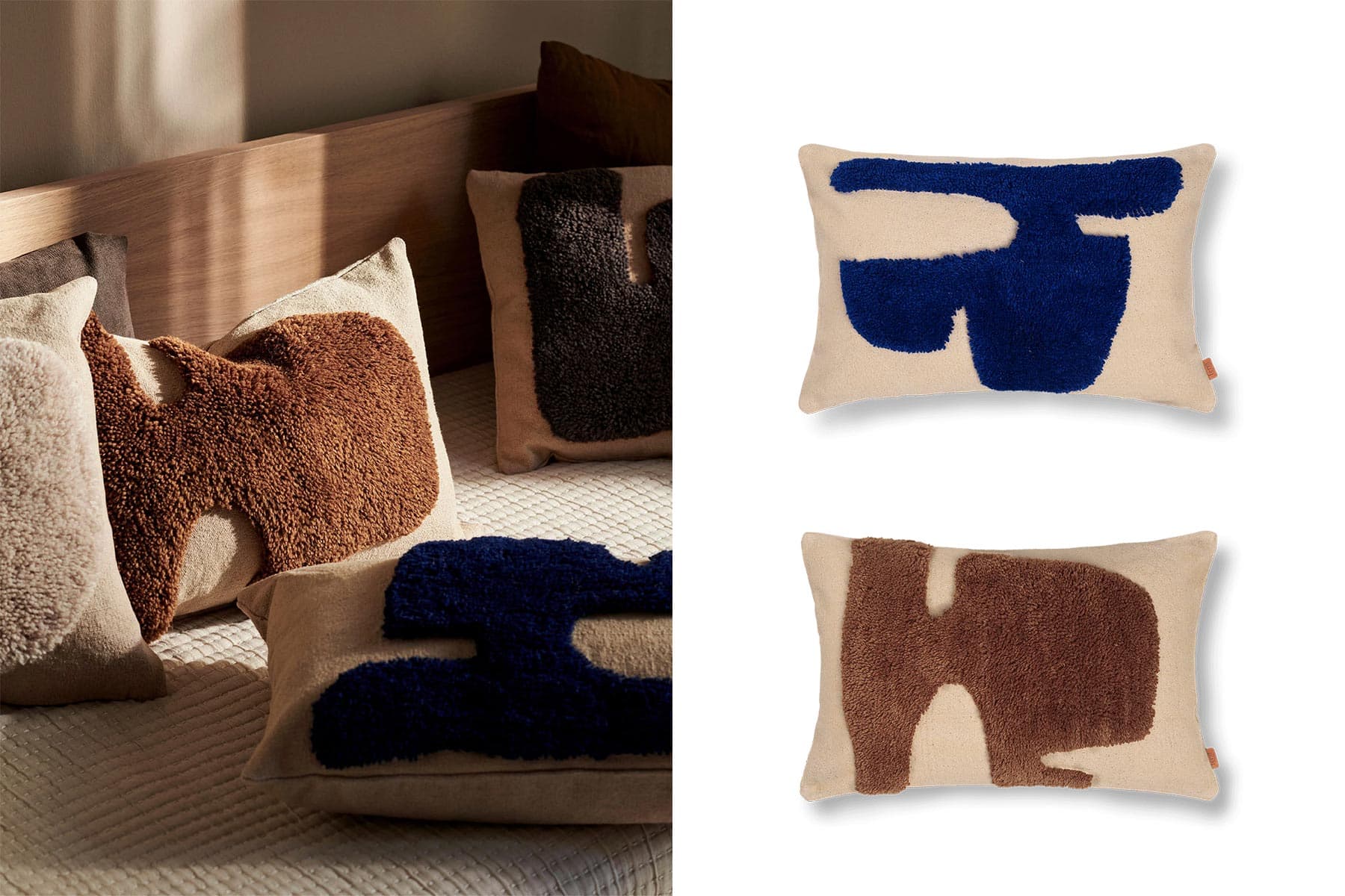 Coussins 'Lay Cushion' </br>Marque: 'Ferm Living'