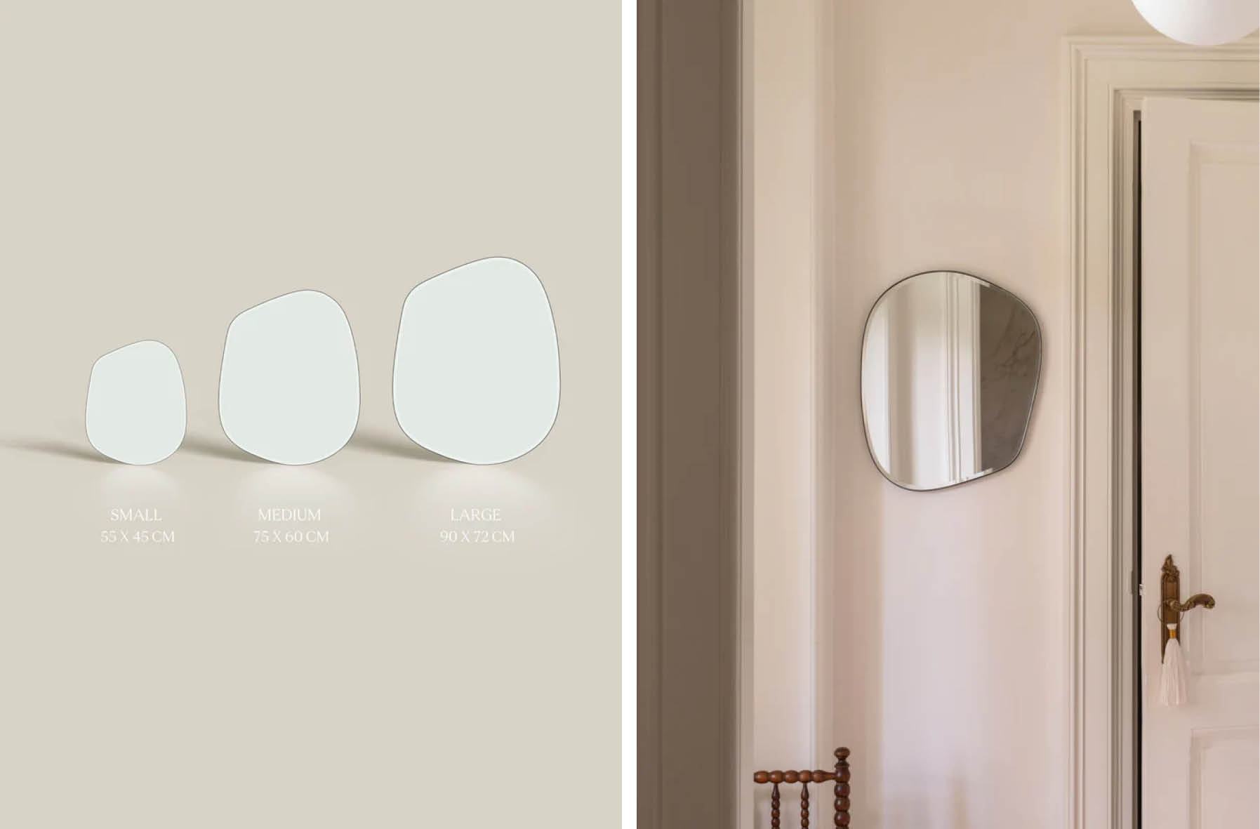 Miroir 'Flint' </br>3 tailles au choix – Image 2