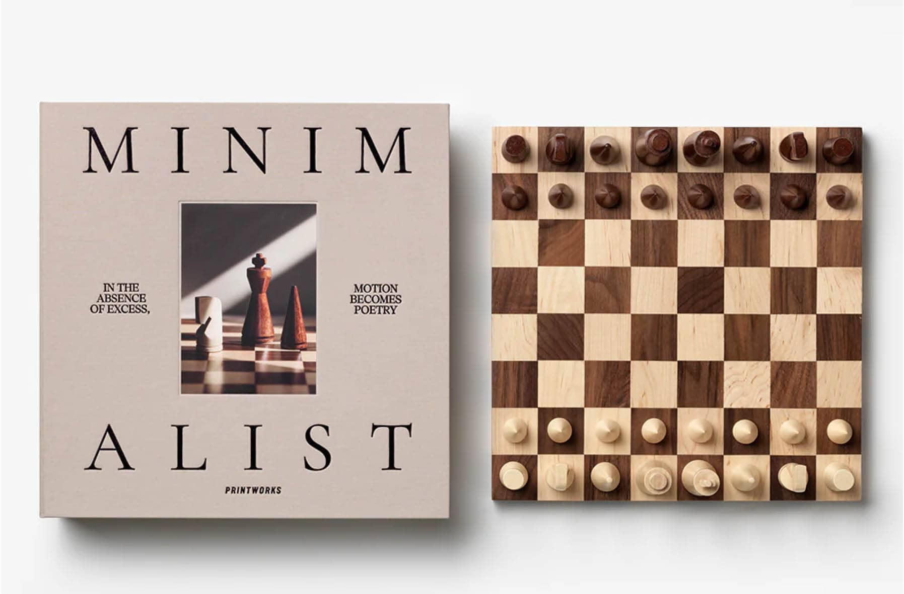 Échiquier 'Minimalist'</br>'Printworks'