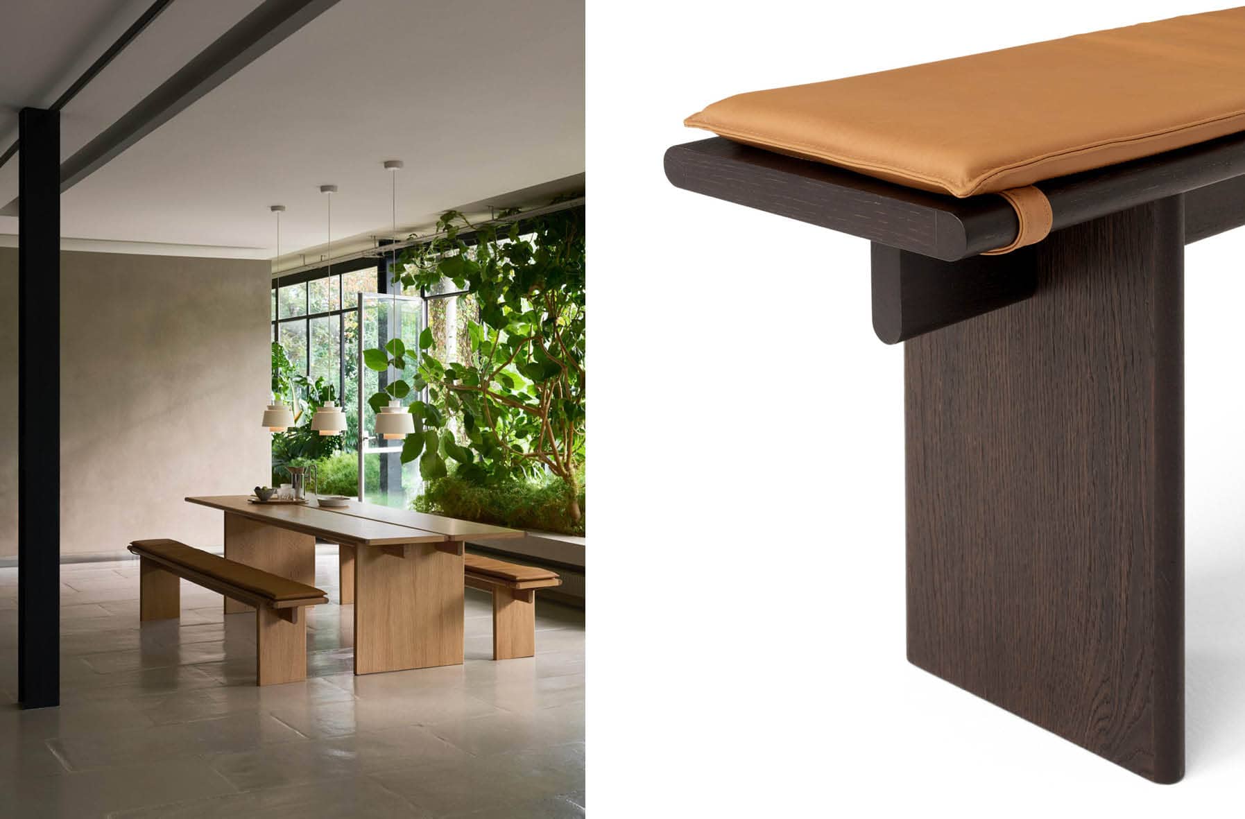 Banc 'Ita' </br>'&Tradition'. 2 finitions – Image 4