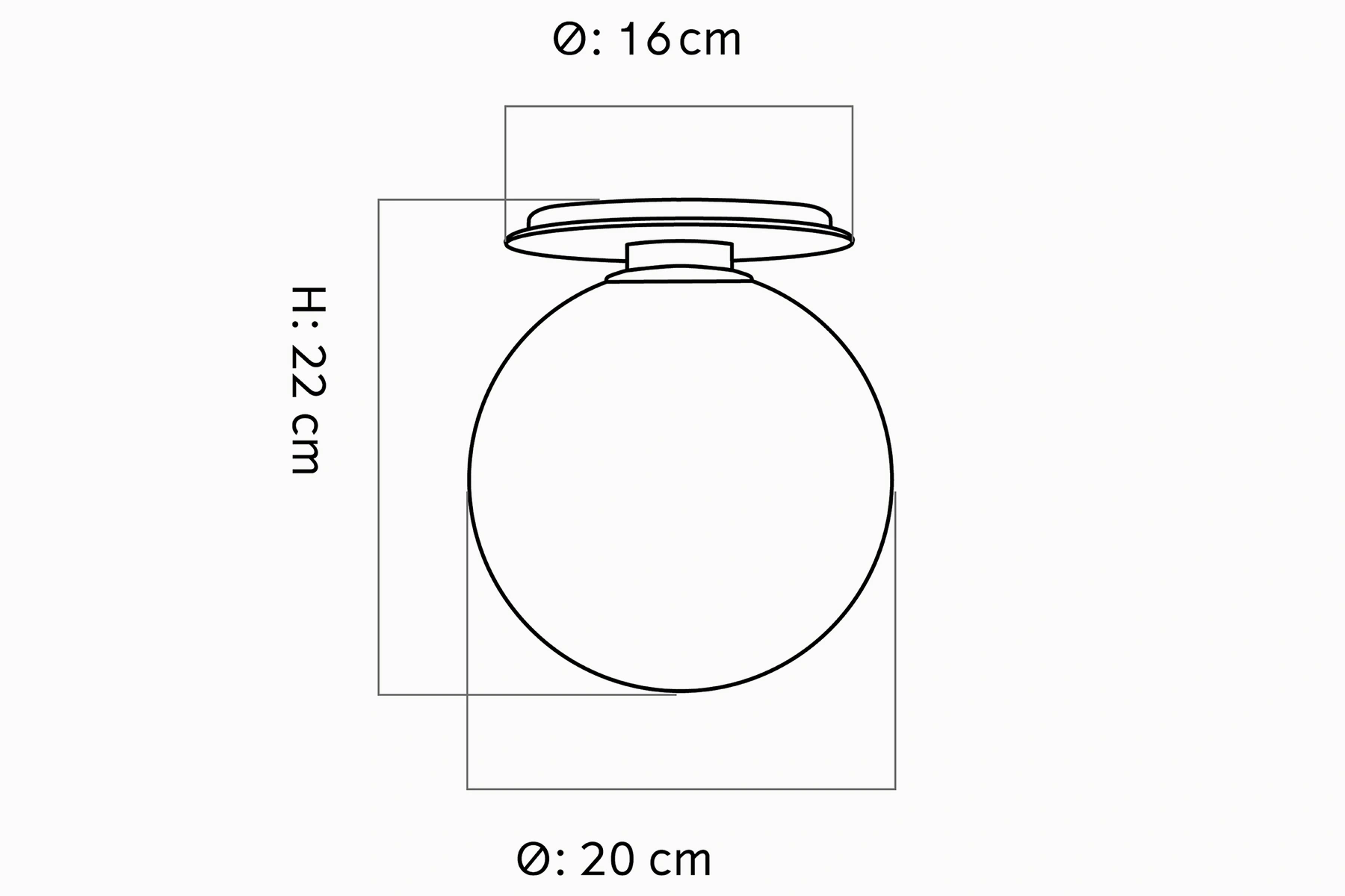 Applique ou Plafonnier Modèle ‘TR Bulb’