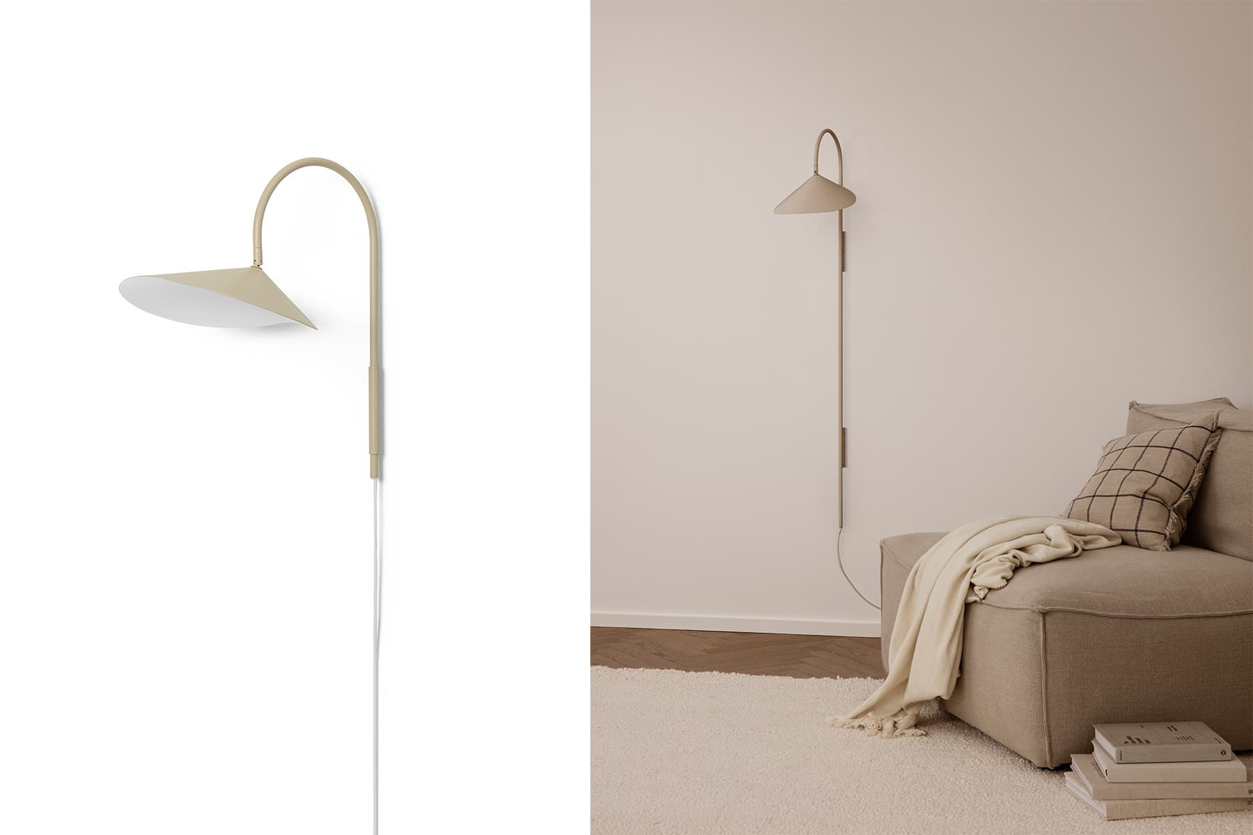 Applique Modèle 'Arum' </br>Marque 'Ferm Living'. 2 Tailles 3 Coloris – Image 2