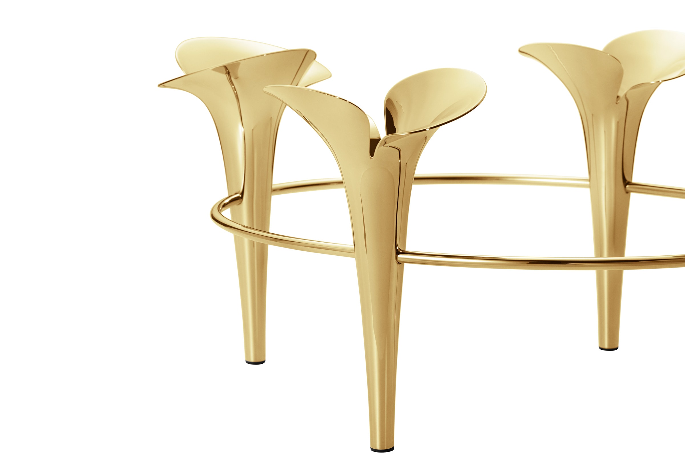Bougeoir 'Bloom Taper'<br />Marque: 'Georg Jensen' 2 finitions – Image 4