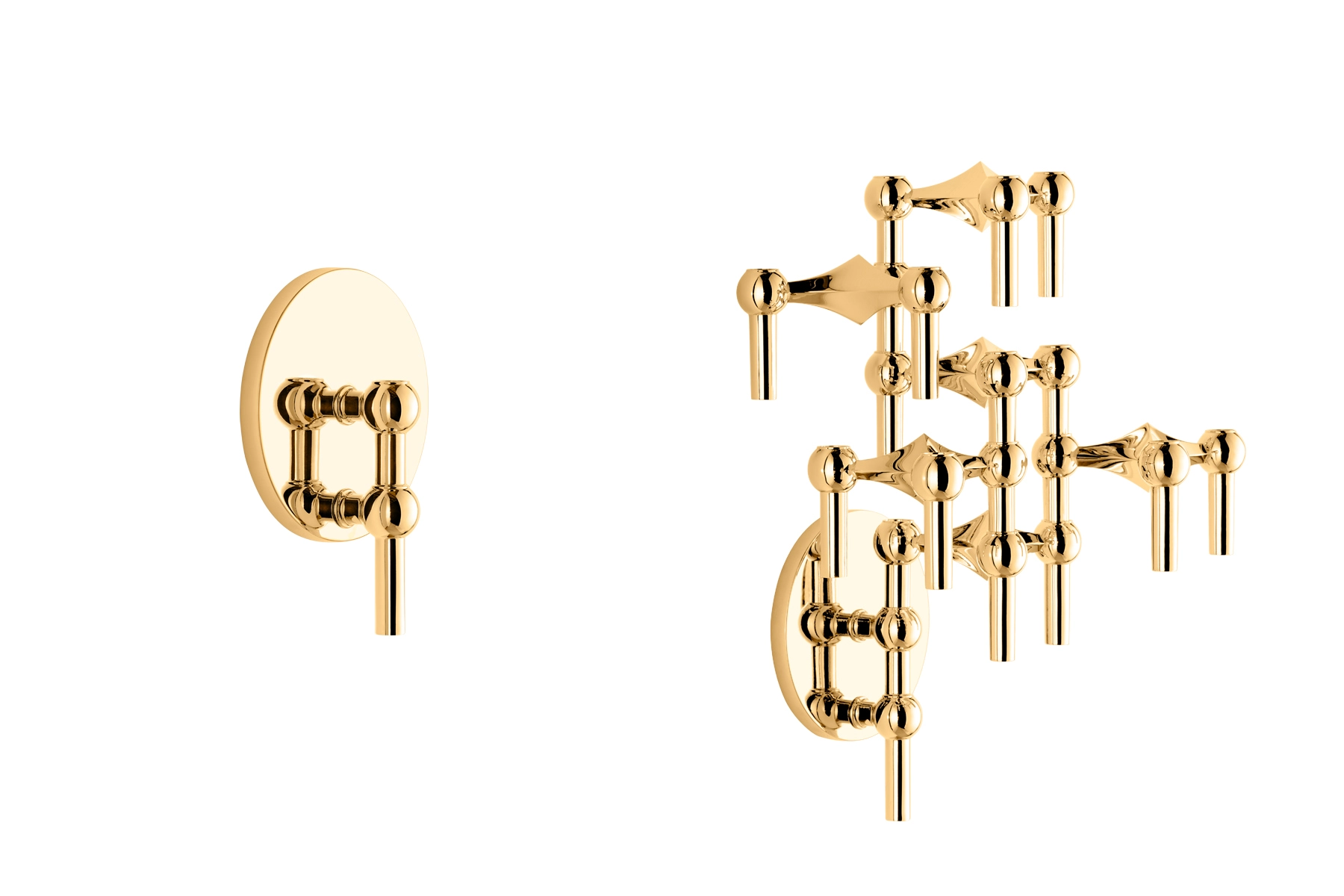 Bougeoir ‘Wall Hanger’ Stoff Nagel