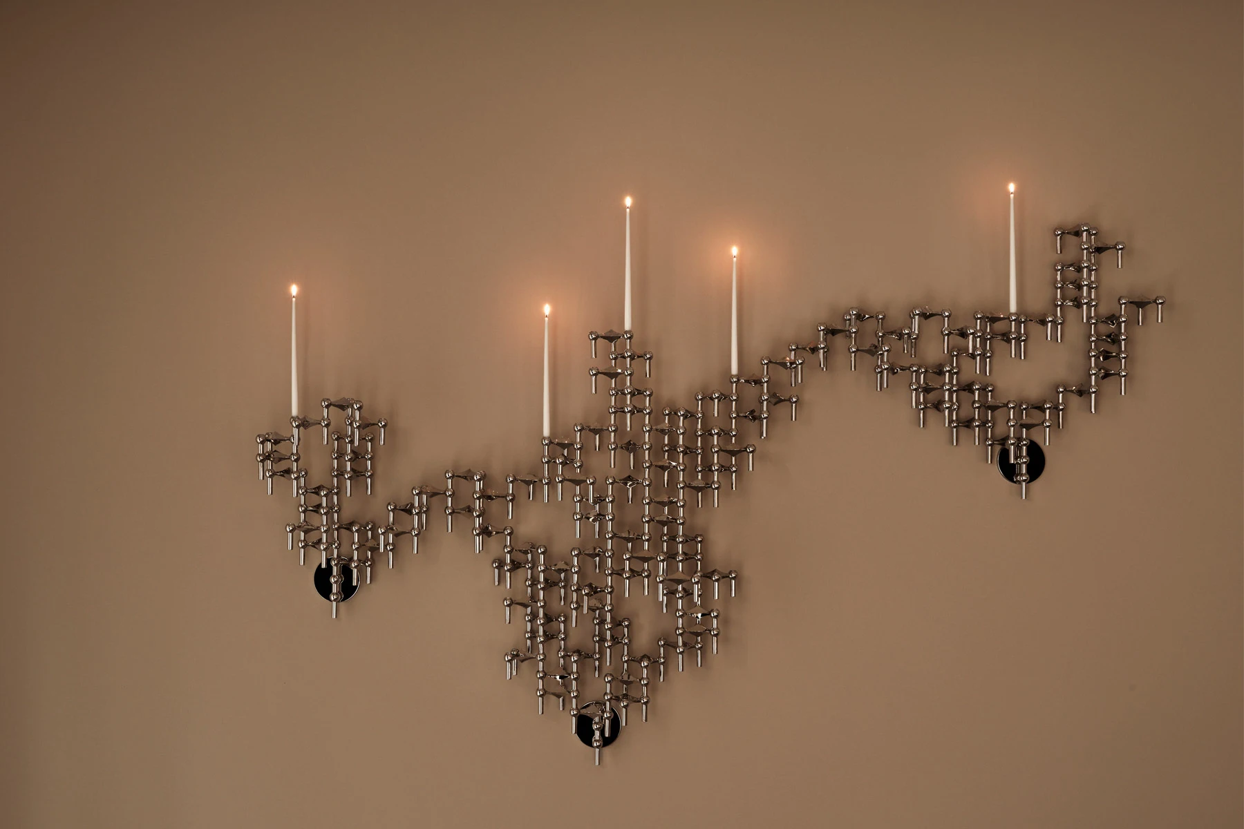 Bougeoir ‘Wall Hanger’ Stoff Nagel